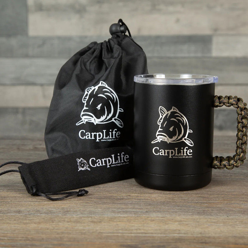 CarpLife Hand Finished Thermal Mug & Spoon